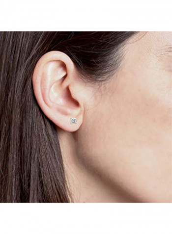 14 Ct Diamond Accent Stud Earrings