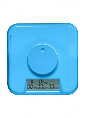 Time Locking Container Blue/Clear 10.4inch