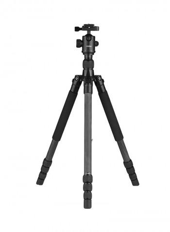 Portable Tripod With Ball Head Carry Bag Grey/Black