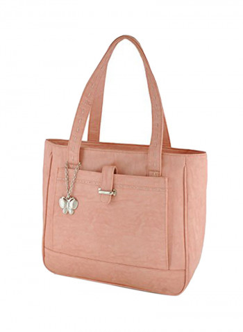 Polyester Blend Shoulder Bag Orange