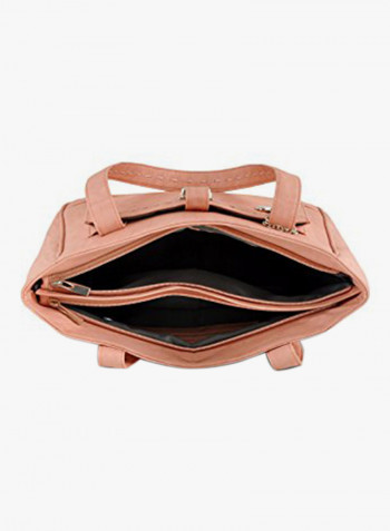 Polyester Blend Shoulder Bag Orange