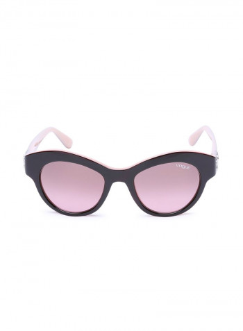 Women's Top Cateye Sunglasses - Lens Size: 52 mm