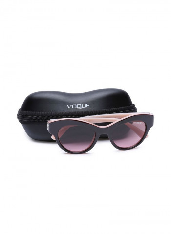 Women's Top Cateye Sunglasses - Lens Size: 52 mm
