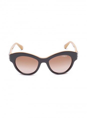 Women's Top Pearl Cateye Sunglasses - Lens Size: 52 mm