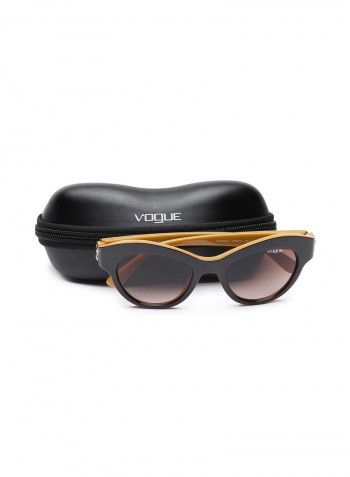 Women's Top Pearl Cateye Sunglasses - Lens Size: 52 mm