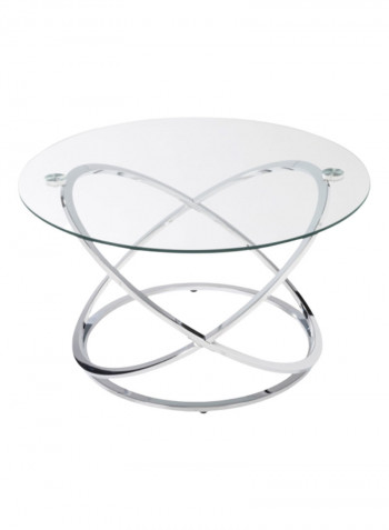 Carlton Coffee Table Silver 80 x 46 x 88centimeter