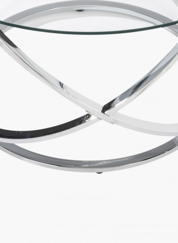 Carlton Coffee Table Silver 80 x 46 x 88centimeter