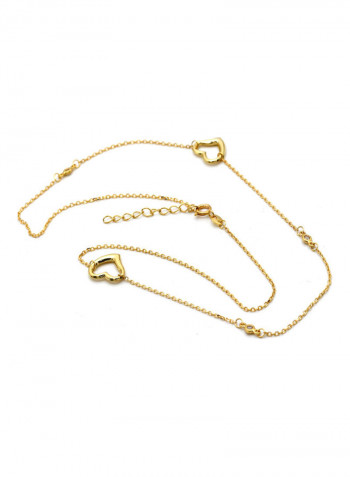 3D 2 Heart Adjustable Necklace