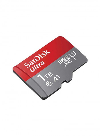 Ultra Class 10 MicroSDXC UHS-I Memory Card 1TB Grey/Red/White