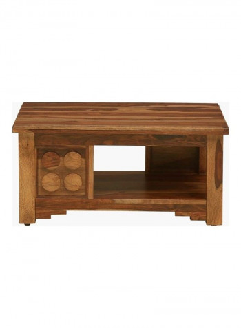 Cyra Coffee Table Brown 56x41x86cm