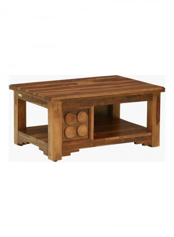 Cyra Coffee Table Brown 56x41x86cm