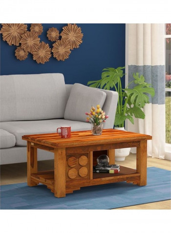 Cyra Coffee Table Brown 56x41x86cm