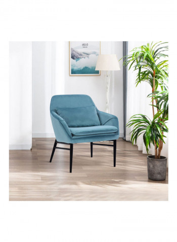 Michelle Easy Chair Blue 80 x 74cm