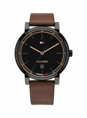 Men's Leather Analog Wrist Watch 1791736