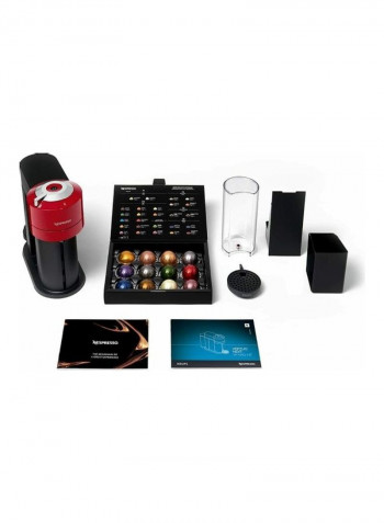 Vertuo Next Capsule Coffee And Espresso Machine Centrifusion Technology With Wifi And Bluetooth 1500 W BNV520RED1BUC1XN9105 Red