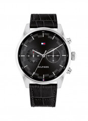 Men's Leather Analog Watch-2770097