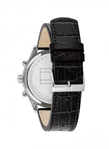 Men's Leather Analog Watch-2770097