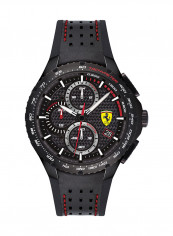 Men's Leather Chronograph Wrist Watch 830734