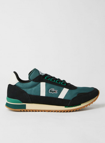 Partner Retro Sneakers Dark Green/Off White