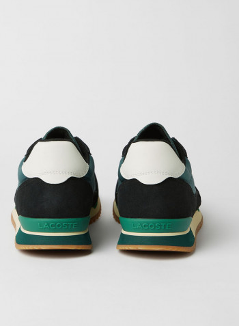 Partner Retro Sneakers Dark Green/Off White