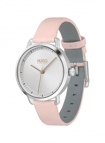 Women's Leather Analog Wrist Watch 1540053