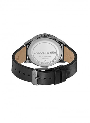 Women's Leather Analog Wrist Watch 2001109
