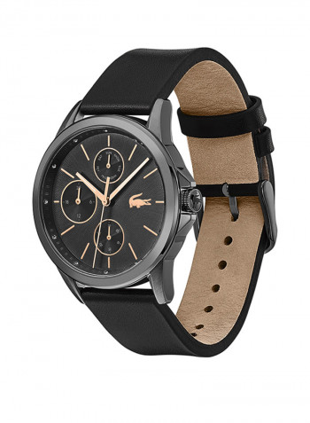 Women's Leather Analog Wrist Watch 2001109