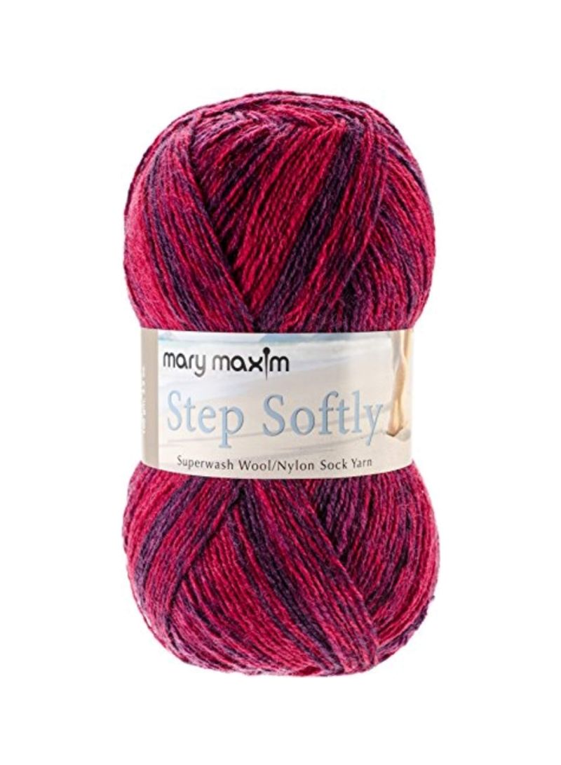 Step Softly Yarn Pink/Purple 430yard