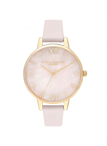 Women's Leather Analog Wrist Watch OB16SP20