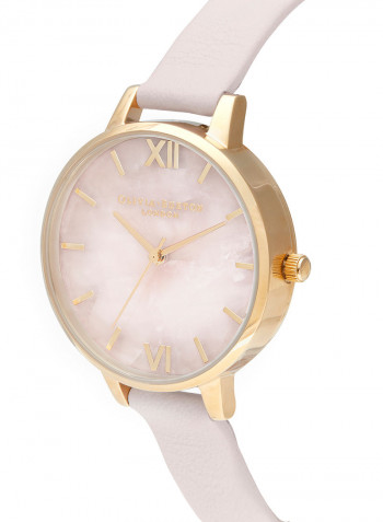 Women's Leather Analog Wrist Watch OB16SP20
