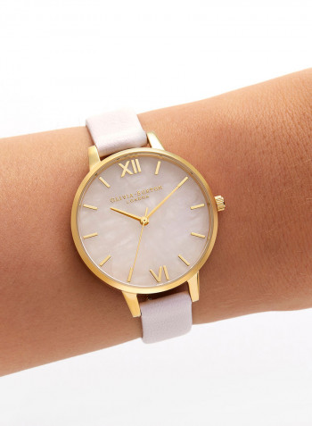 Women's Leather Analog Wrist Watch OB16SP20