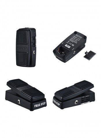 Free Step Wah And Volume Guitar Effect Pedal Pressure Sensing Switch True Bypass Full Metal Shell