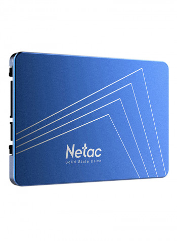 SSD External Hard Drive 256GB Blue