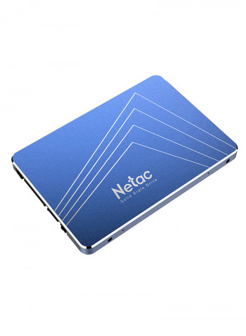 SSD External Hard Drive 256GB Blue