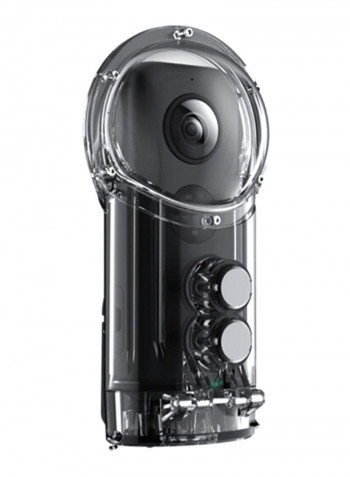 Waterproof Diving Camera Housing Case Clear/Black