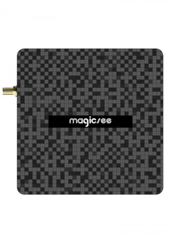 N6 Plus  Android 9.0 Smart TV Box With Remote Control V7725EU-64G_P Black