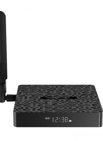 N6 Plus  Android 9.0 Smart TV Box With Remote Control V7725EU-64G_P Black