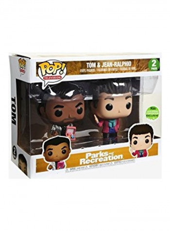 Parks and Recreations: Tom and Jean-Ralphio Vinyl Figure 4 x 8inch