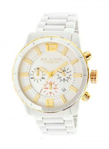 Men's Casual Ceramic Chronograph Watch 3572G3GWW