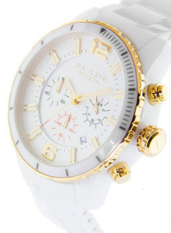 Men's Casual Ceramic Chronograph Watch 3572G3GWW