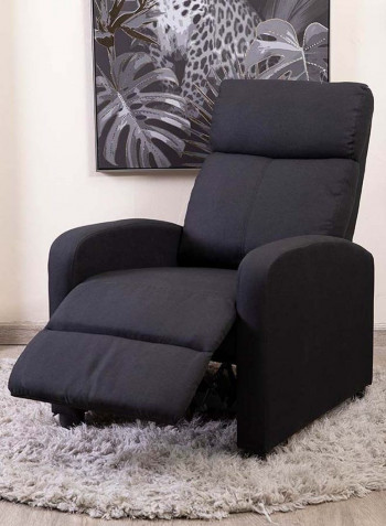 Paradox Single Seater Recliner Black 88x67x101cm