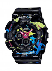 Men's Resin Band Analog/Digital Watch BA-120SPL-1A