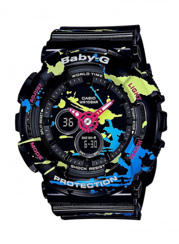 Men's Resin Band Analog/Digital Watch BA-120SPL-1A