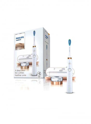 Sonicare Diamond Clean Electric Toothbrush White/Rose Gold/Blue