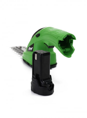 2-In-1 Multi-Functional Electric Hedge Trimmer Light Green/Black