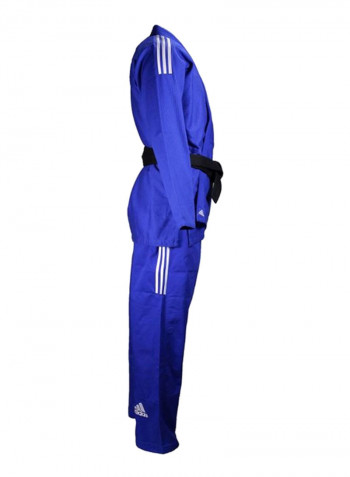 Contest Brazilian Jiu-Jitsu Uniform - Blue, A4 A4