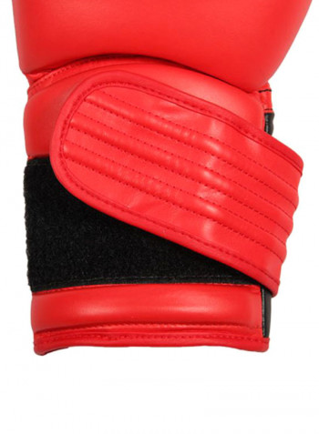 Pair Of Power 300 Boxing Gloves Red/Black 14ounce