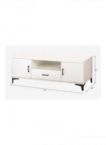Camden Table White 120x60x45cm