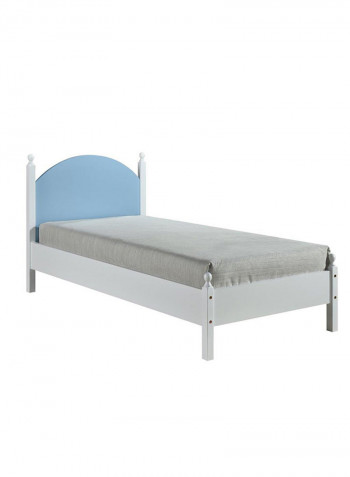 Haris Kids Bed White 200.5x99x98cm