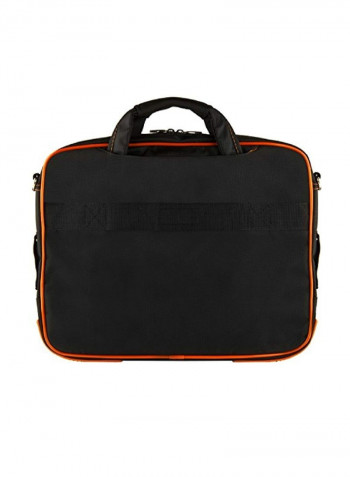 Laptop Messenger Bag For Asus ViviBook/K Series/EEEBOOK 14-Inch Black/Orange